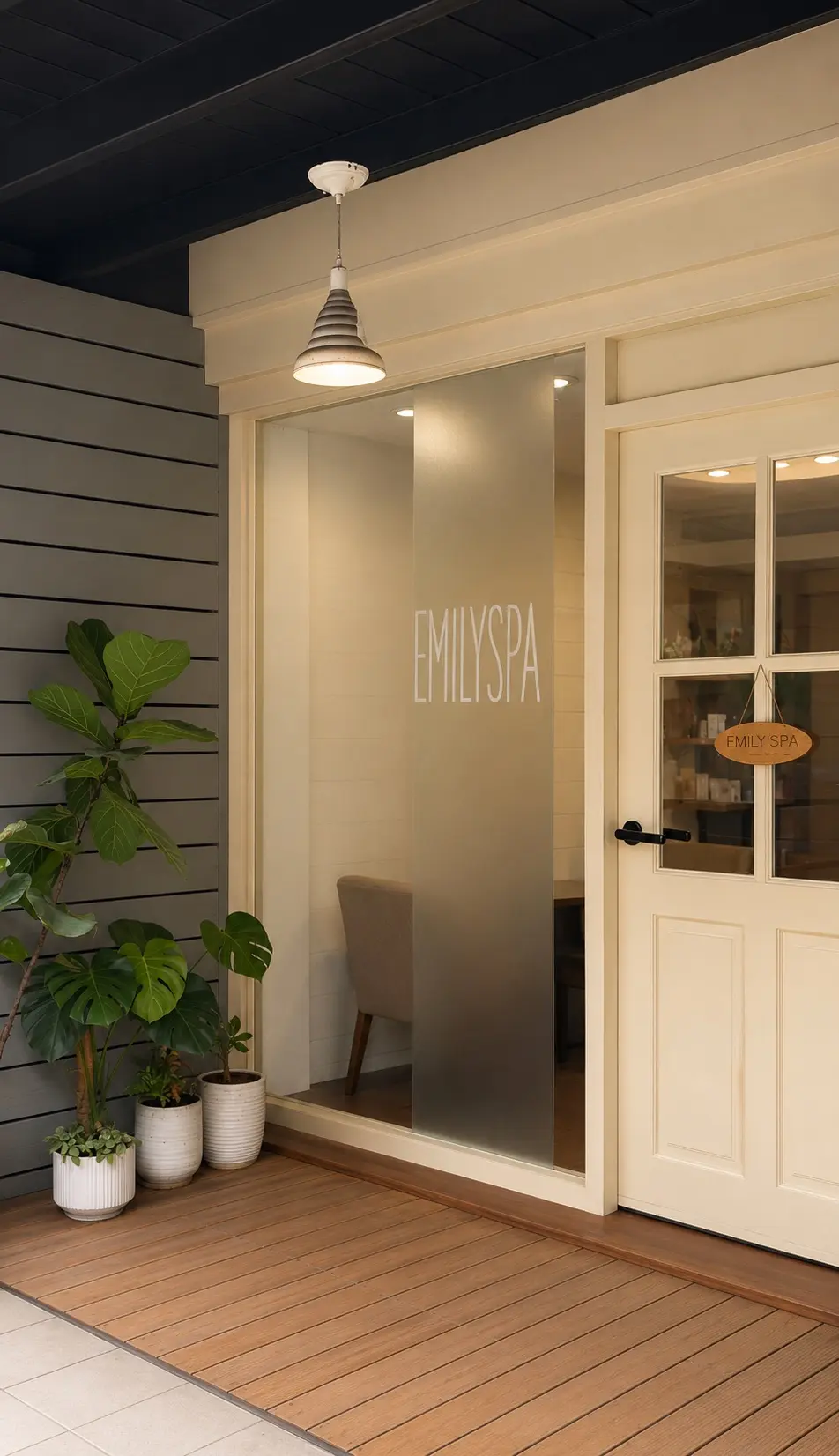 Emily Spa 門市入口外觀